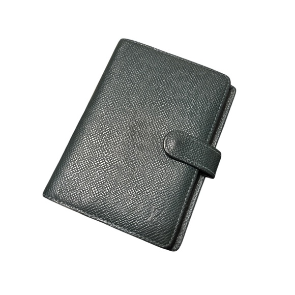 Louis Vuitton Green Taiga leather Agenda - Picture 4 of 6